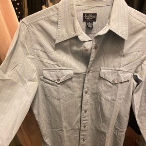 Men’s Blue button down shirt